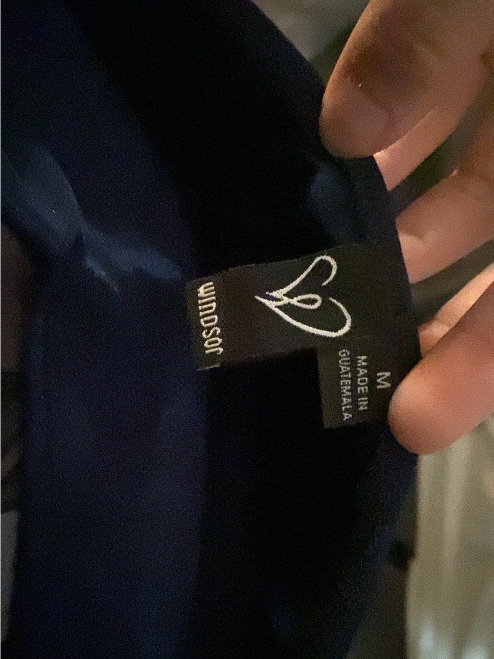 Windsor Navy Blue Wedding Dress - Elegant Satin Finish